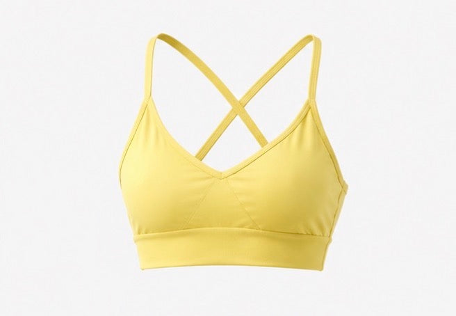 Seamless Minimal Sculpt Crossover Bralette